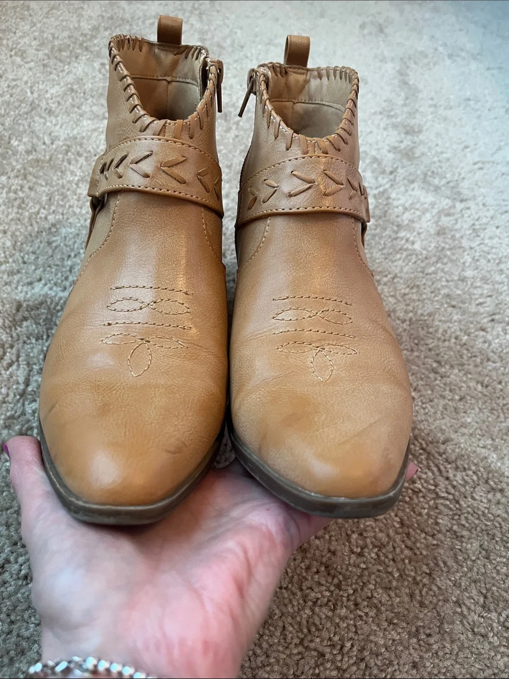 Frye & Co Palma Western Booties - Picture 5 of 10
